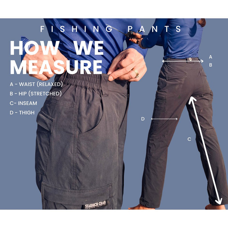 Load image into Gallery viewer, STAUNCH CRAB COAST TO CAMP PANTS CHARCOAL [SZ:2X-LARGE]
