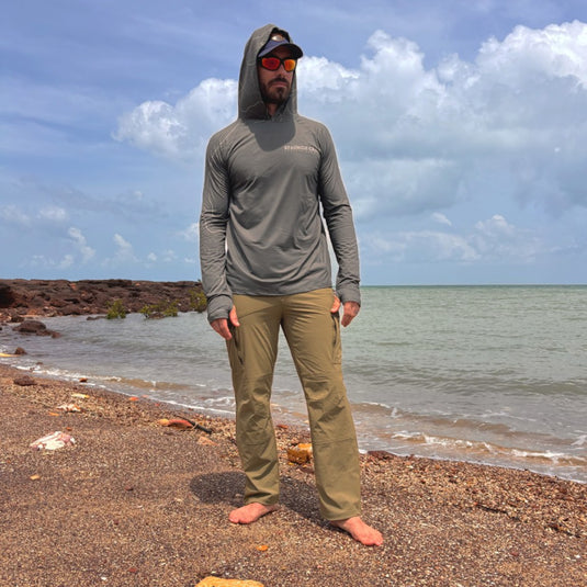 STAUNCH CRAB COAST TO CAMP PANTS KHAKI [SZ:2X-SMALL]