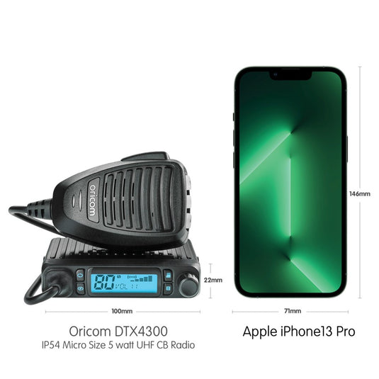 ORICOM PLUG & PLAY KIT DTX4300 UHF CB RADIO PACK