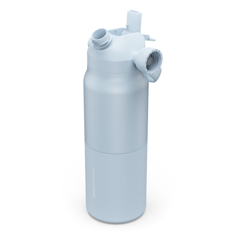 Load image into Gallery viewer, AUSSIE PAL INSULATED WATER BOTTLE 1L [CLR:SEABREEZE]
