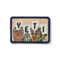YETI COLLECTORS PATCH WILD FANS BLUE