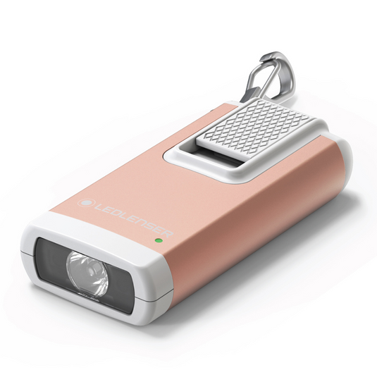 LED LENSER K6R RECHARGEABLE KEY RING LIGHT [CLR:GOLD]
