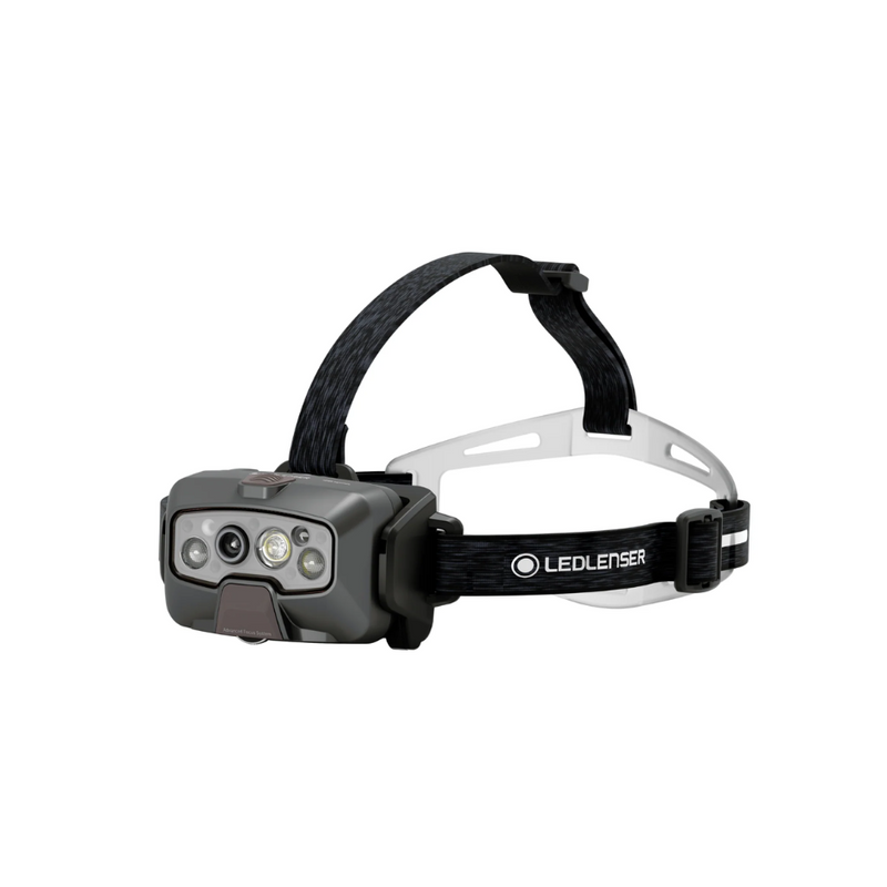 Load image into Gallery viewer, LED LENSER HF8R SIGNATURE HEAD TORCH BLACK
