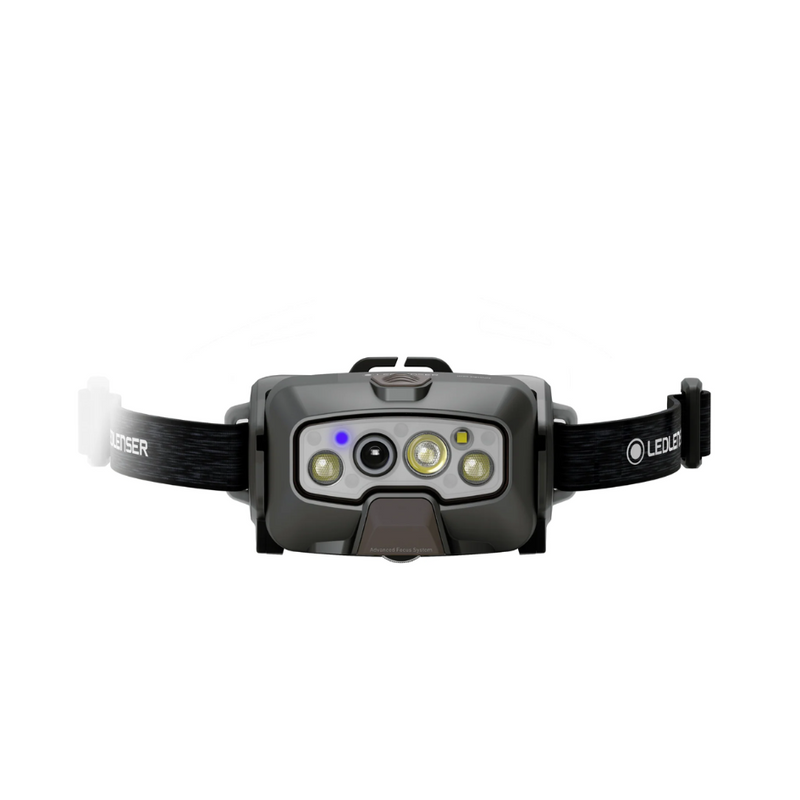 Load image into Gallery viewer, LED LENSER HF8R SIGNATURE HEAD TORCH BLACK
