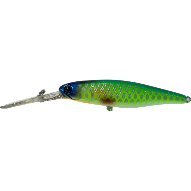 Load image into Gallery viewer, JACKALL SUPER SQUIRREL 115SP HANK TUNE [CLR:BLUE BACK CHATREUSE]
