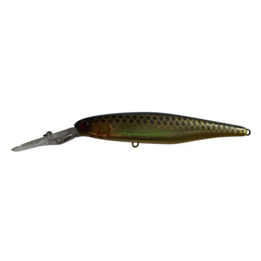 JACKALL SUPER SQUIRREL 115SP RATTLE HANK TUNE [CLR:HL SPARK GOLD & BLACK]