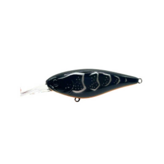JACKALL SQ79 SQUIRREL FLAT [CLR:SPARKLE BLACK SILVER]