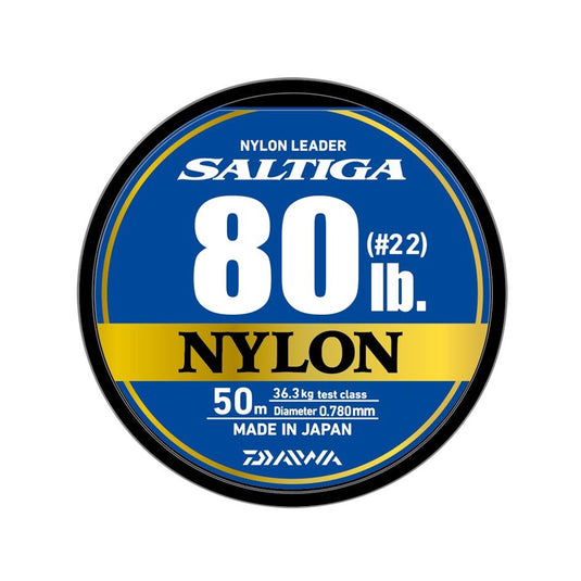 DAIWA SALTIGA NYLON LEADER [WEIGHT:40LB]