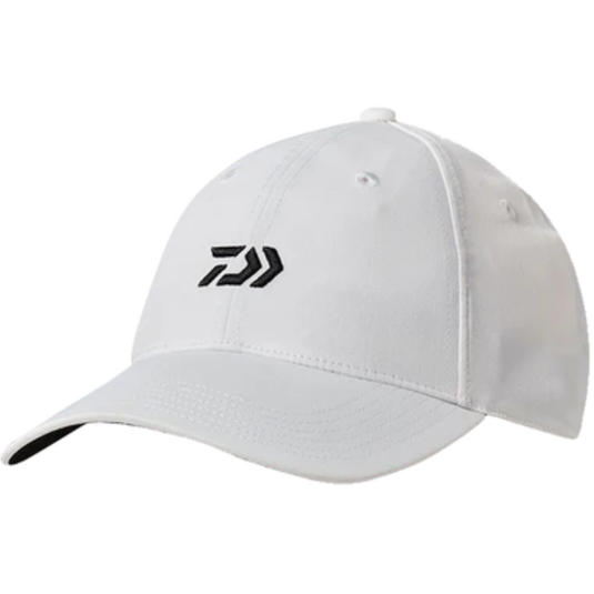 DAIWA CURVED BRIM CAP DC-6026E [CLR:WHITE]