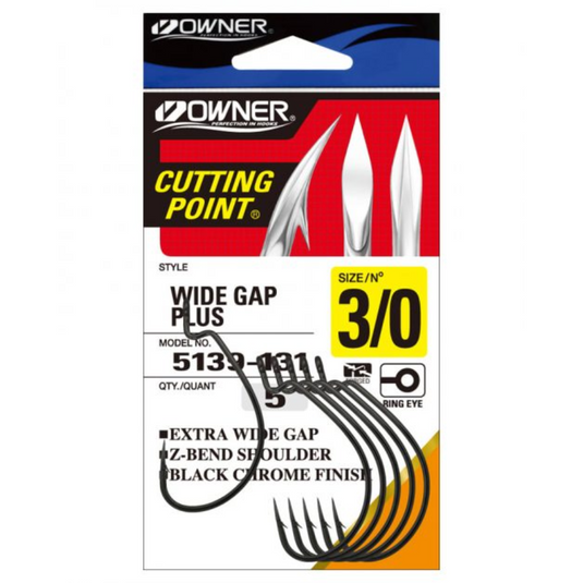 OWNER B-93 WIDE GAP WORM HOOK [SZ: