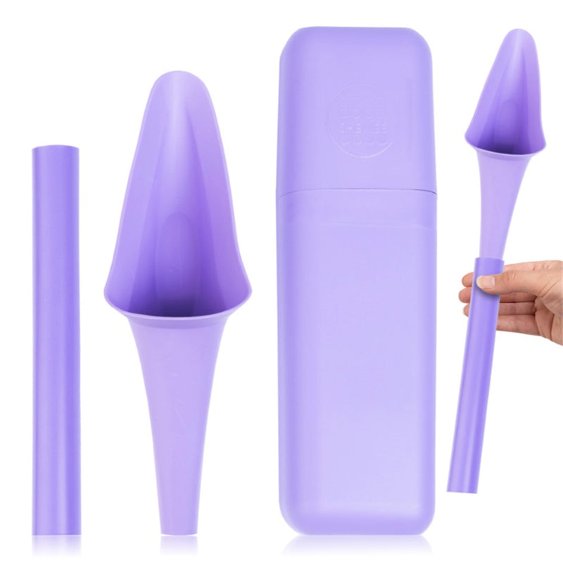 Load image into Gallery viewer, SHEWEE FLEXI FEMALE URINATION DEVICE WITH CASE &amp; TUBE [CLR:LILAC]
