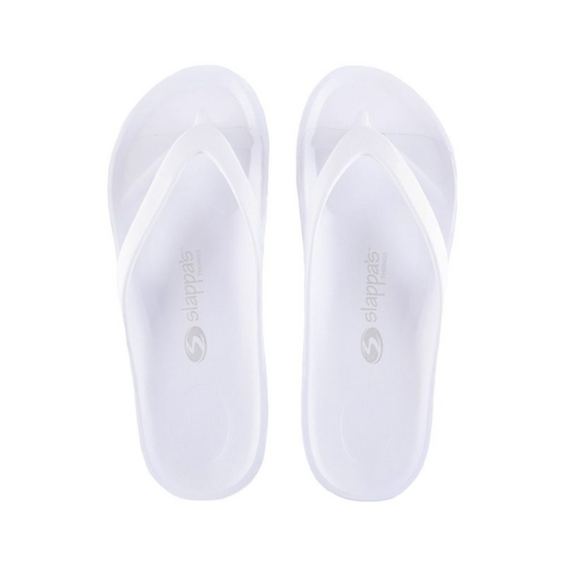 Load image into Gallery viewer, SLAPPA'S THONGS WHITE [SZ:41]
