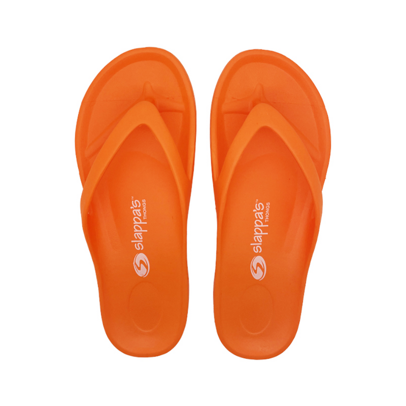 Load image into Gallery viewer, SLAPPA'S THONGS ORANGE [SZ:43]
