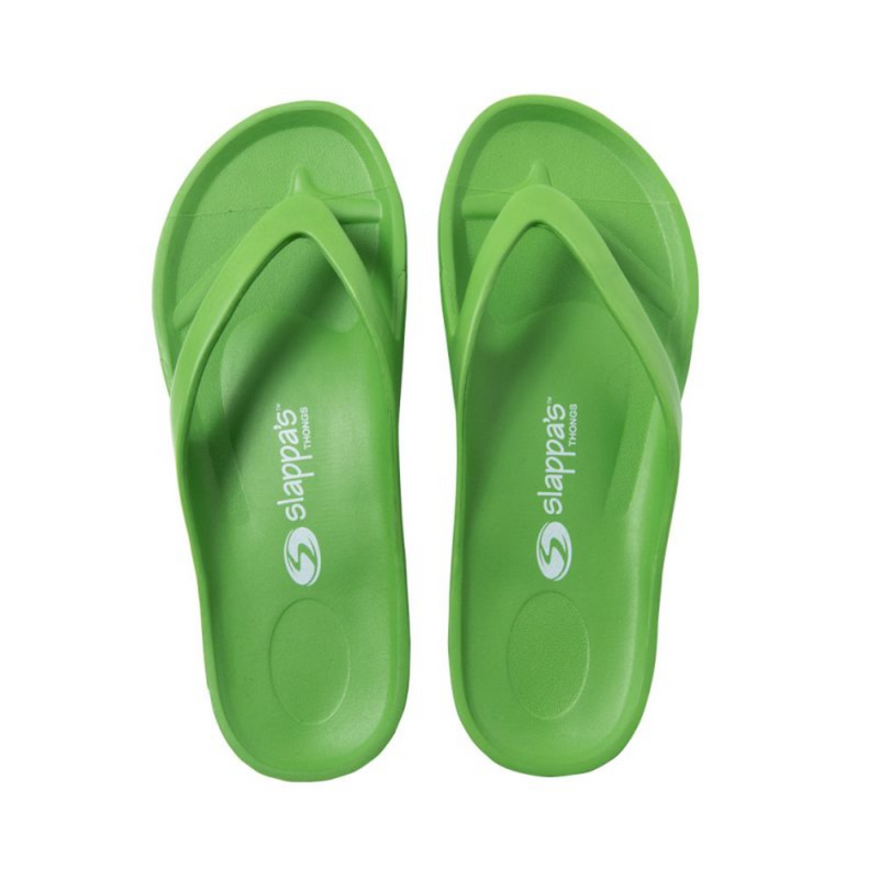 Load image into Gallery viewer, SLAPPA&#39;S THONGS GREEN [SZ:37]
