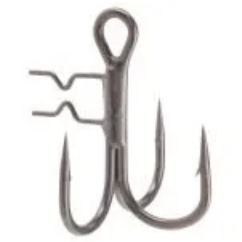 Load image into Gallery viewer, MIKADO JAWS VERTICAL TREBLE HOOK [SZ:3/0 NICKEL]
