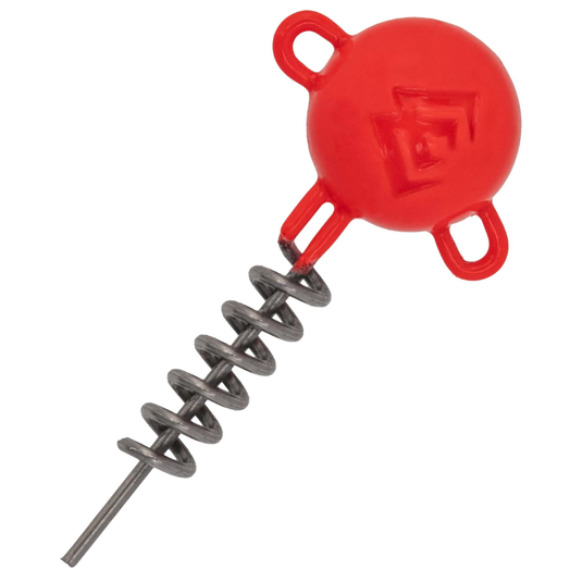 MIKADO JAWS JIG HEAD SCREW IN ORANGE [SZ:5G]