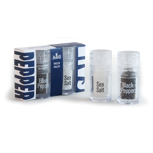 ASG MINI GRINDER SALT & PEPPER SET