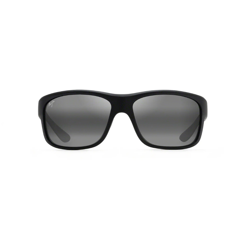 Load image into Gallery viewer, MAUI JIM SOUTHERN CROSS SUNGLASSES SOFT BLACK WITH SEA BLUE GREY THIN GLASS NEUTRAL GREY
