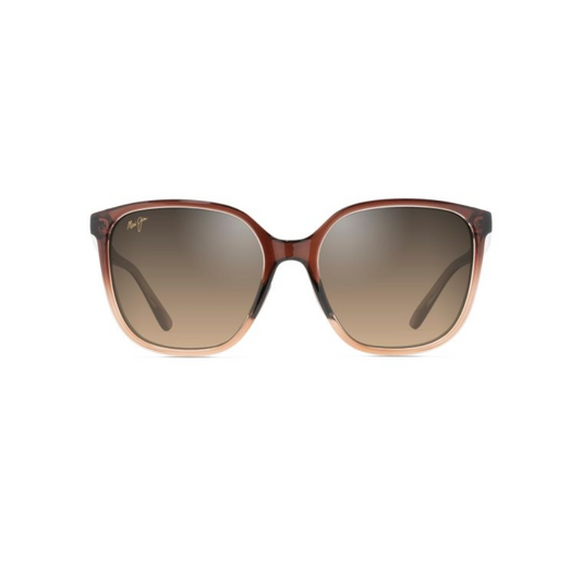 MAUI JIM GOOD FUN ROOTBEER FADE THIN GLASS HCL BRONZE