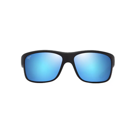 MAUI JIM SOUTHERN CROSS MATTE BLACK/BLUE THIN GLASS BLUE HAWAII