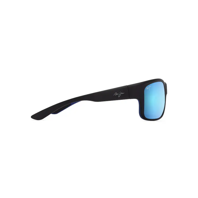 Load image into Gallery viewer, MAUI JIM SOUTHERN CROSS MATTE BLACK/BLUE THIN GLASS BLUE HAWAII
