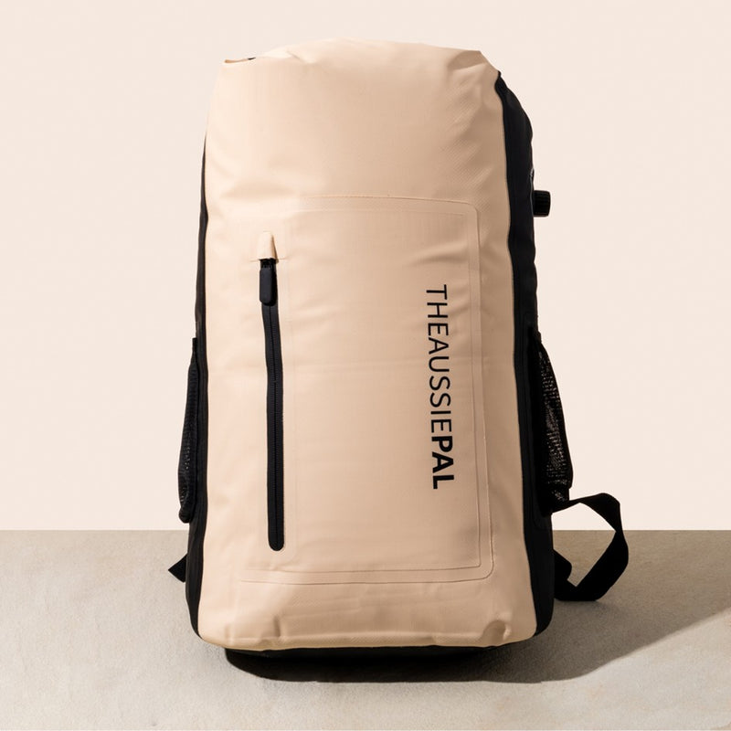 Load image into Gallery viewer, AUSSIE PAL INSULATED COOLER BACKPACK 20L [CLR:SAND]
