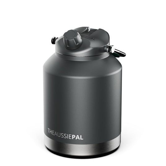 AUSSIE PAL INSULATED HYDRO JUG 4L [CLR:CHARCOAL]