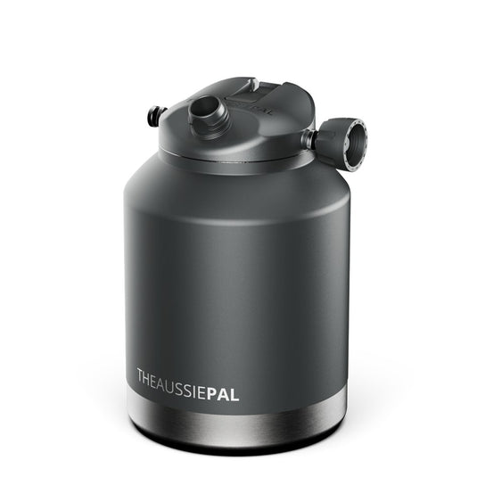 AUSSIE PAL INSULATED HYDRO JUG 4L [CLR:CHARCOAL]