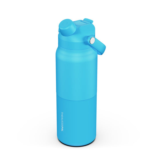 AUSSIE PAL INSULATED WATER BOTTLE 1L [CLR:BLUE]