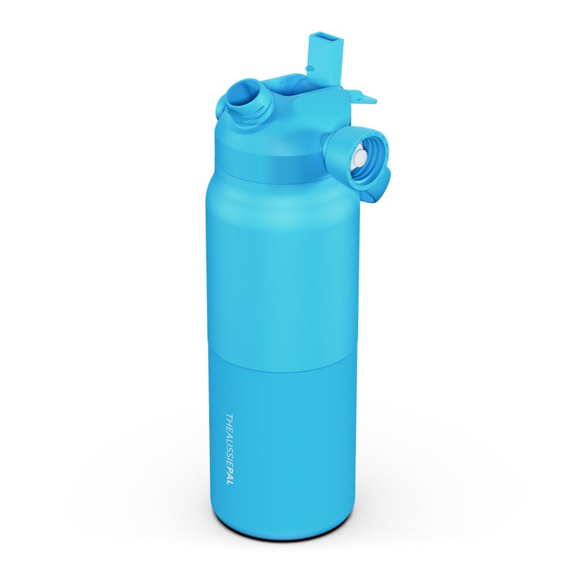 Load image into Gallery viewer, AUSSIE PAL INSULATED WATER BOTTLE 1L [CLR:BLUE]
