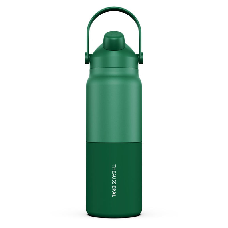 Load image into Gallery viewer, AUSSIE PAL INSULATED WATER BOTTLE 1L [CLR:GREEN]
