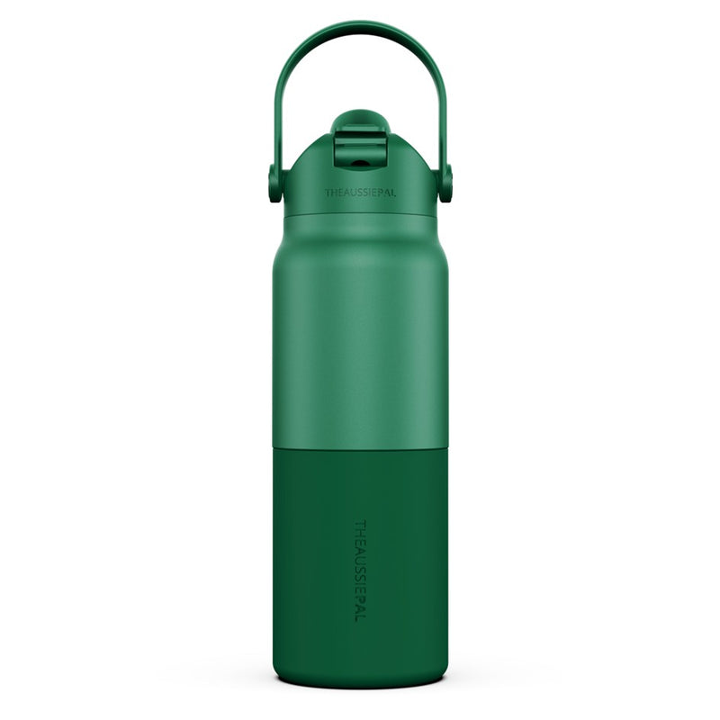 Load image into Gallery viewer, AUSSIE PAL INSULATED WATER BOTTLE 1L [CLR:GREEN]
