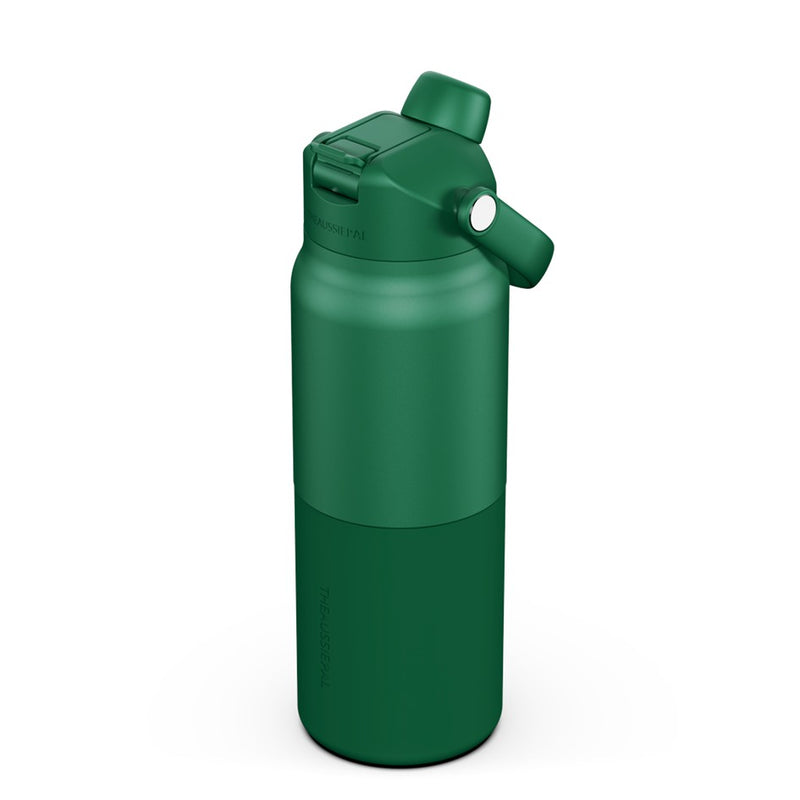 Load image into Gallery viewer, AUSSIE PAL INSULATED WATER BOTTLE 1L [CLR:GREEN]
