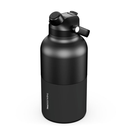 AUSSIE PAL INSULATED WATER BOTTLE 2L [CLR:BLACK]