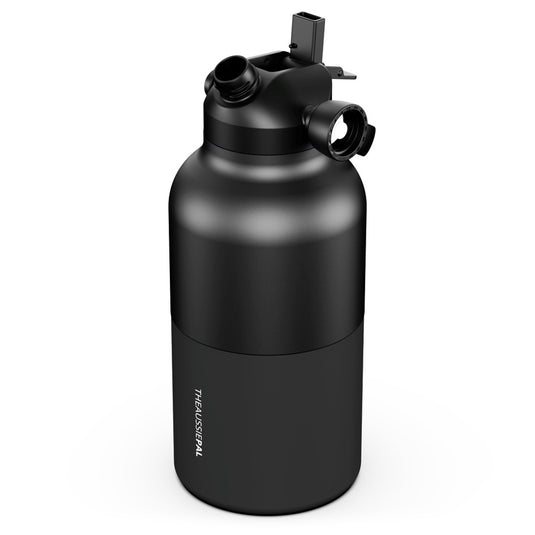 AUSSIE PAL INSULATED WATER BOTTLE 2L [CLR:BLACK]