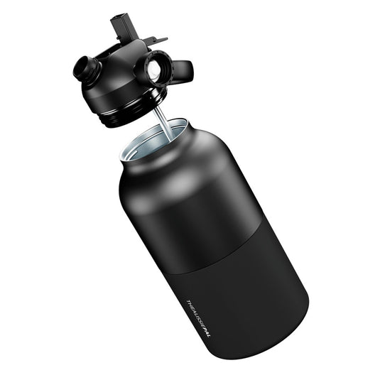 AUSSIE PAL INSULATED WATER BOTTLE 2L [CLR:BLACK]