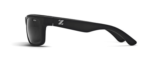ZEAL OPTICS ESSENTIAL [FRAME:MATTE BLACK LENS:DARK GREY]