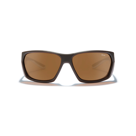 ZEAL OPTICS CADDIS [FRAME:MATTE BROWN  KHAKI LENS:COPPER]