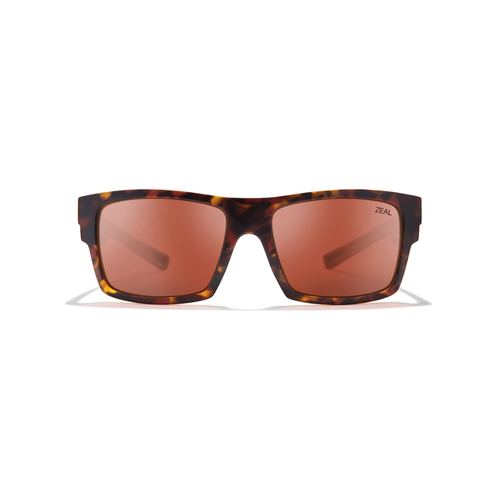ZEAL OPTICS RIDGEWAY [FRAME:MATTE RED TORTOISE LENS:ROSE]