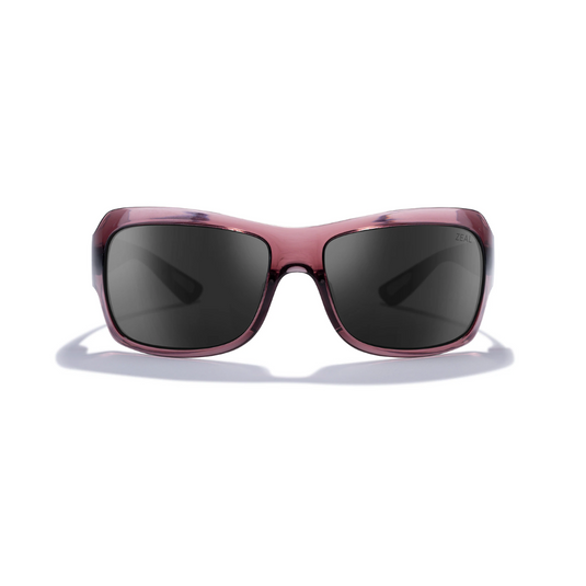 ZEAL OPTICS NUCLA [FRAME:PLUM GLOSS LENS:DARK GREY]