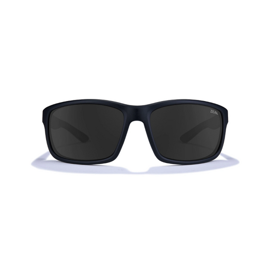 ZEAL OPTICS CONFLUENCE [FRAME:MATTE BLACK LENS:DARK GREY]