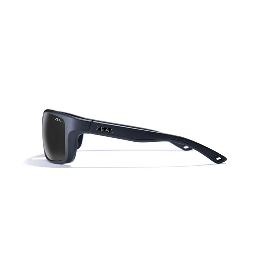 ZEAL OPTICS CONFLUENCE [FRAME:MATTE BLACK LENS:DARK GREY]