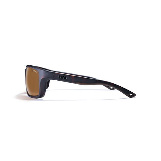 ZEAL OPTICS CONFLUENCE [FRAME:MATTE BROWN HAVANA LENS:COPPER]