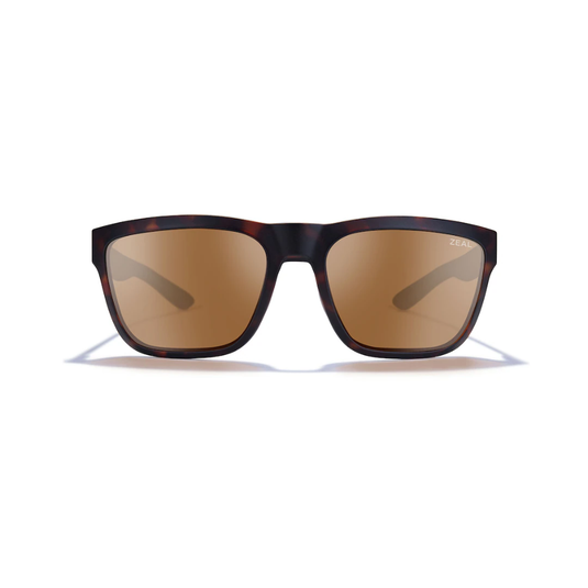 ZEAL OPTICS KITTREDGE [FRAME:MATTE BROWN HAVANA LENS:COPPER]
