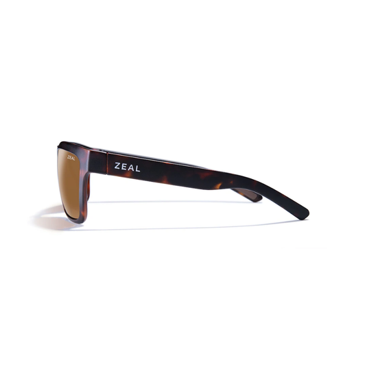 ZEAL OPTICS KITTREDGE [FRAME:MATTE BROWN HAVANA LENS:COPPER]