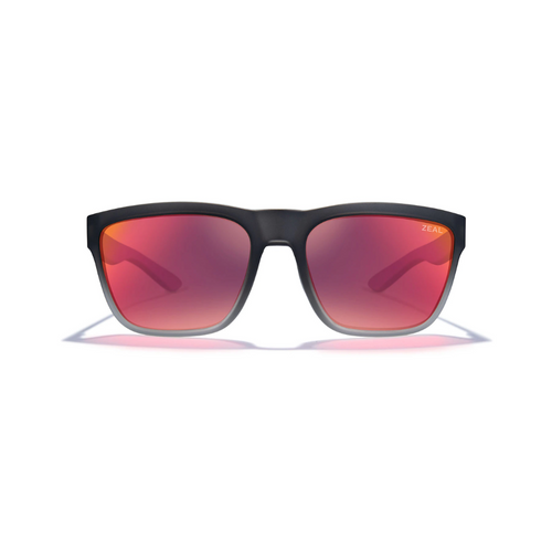 ZEAL OPTICS KITTREDGE [FRAME:MATTE GREY JAY FADE LENS:PHOENIX MIRROR]