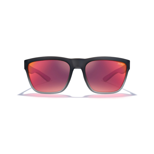 ZEAL OPTICS KITTREDGE [FRAME:MATTE GREY JAY FADE LENS:PHOENIX MIRROR]