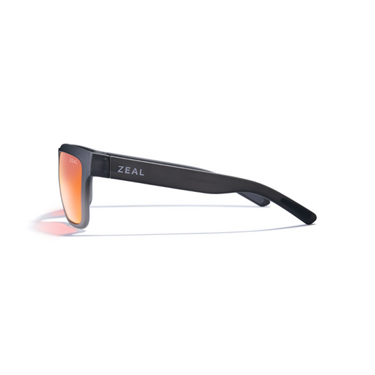 ZEAL OPTICS KITTREDGE [FRAME:MATTE GREY JAY FADE LENS:PHOENIX MIRROR]