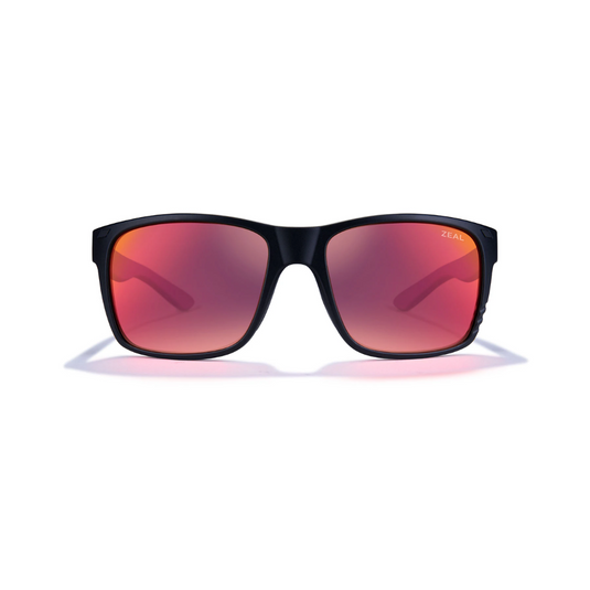 ZEAL OPTICS BREWER [FRAME:MATTE BLACK LENS:ELLUME PHOENIX MIRROR]