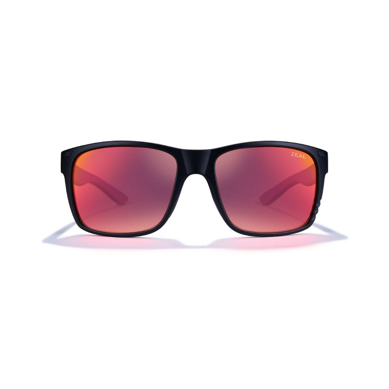 Load image into Gallery viewer, ZEAL OPTICS BREWER [FRAME:MATTE BLACK LENS:ELLUME PHOENIX MIRROR]
